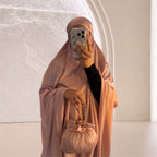 Robe de Prière Satin Premium - ROSE